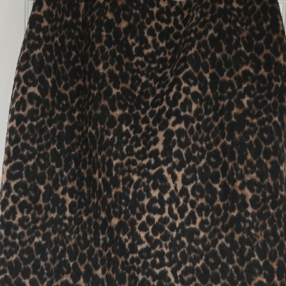 Talbots Black and Brown A-Line Skirt for Night Out